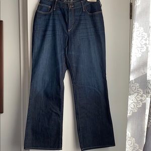 Eddie Bauer Jeans Natural Boot Cut size 18W